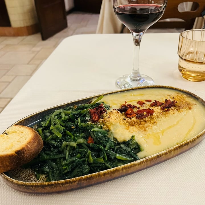photo of Trattoria Lucana Cicoria e purea di fave shared by @miba on  09 Oct 2025 - review