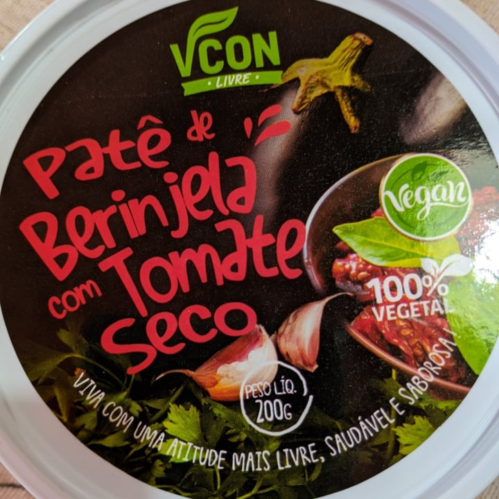 photo of VCON Patê de Berinjela com Tomate Seco shared by @alexandremestrela on  12 Sep 2023 - review