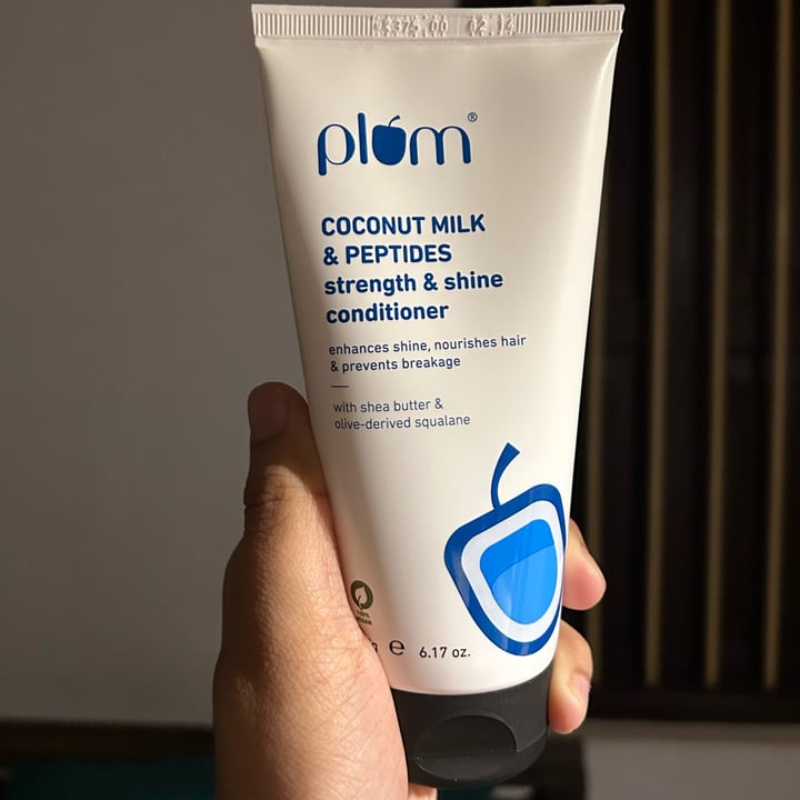 photo of Plum Coconut Milk & Peptides Strength & Shine Conditioner shared by @gymrat on  11 Sep 2025 - review