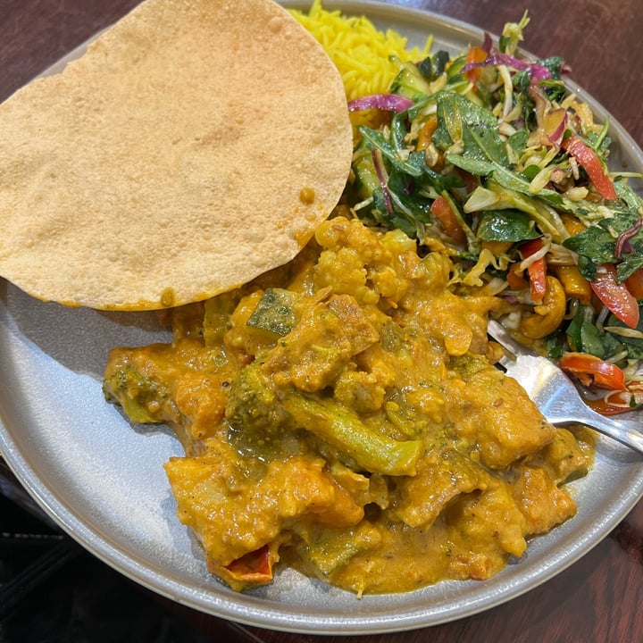 photo of Govinda's Restaurant Small Curry and Rice shared by @ethicurean on  19 Jun 2025 - review