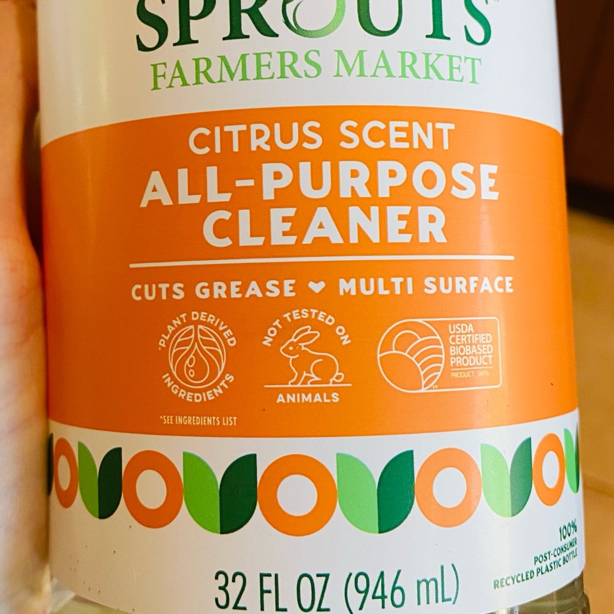 Sprouts Farmers Market Citrus All Purpose Cleaner Reviews abillion