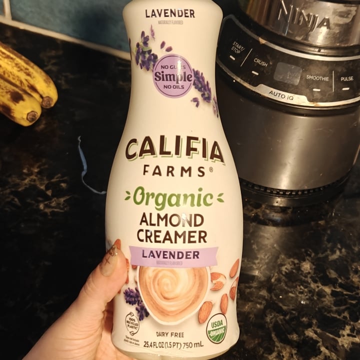 photo of Califia Farms Almond Lavender Creamer shared by @yunafreya on  20 Apr 2025 - review