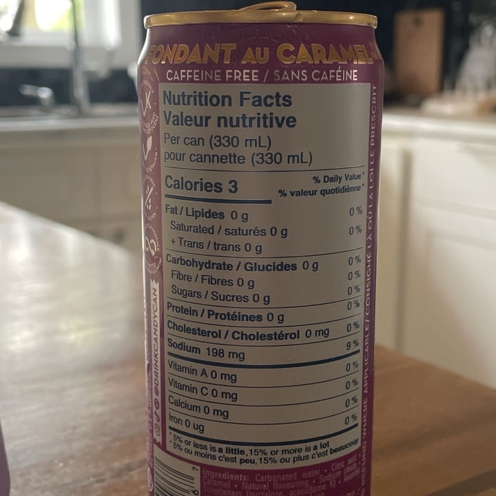 photo of Candy can Sparkling Caramel Fudge shared by @nbacha on  05 May 2025 - review