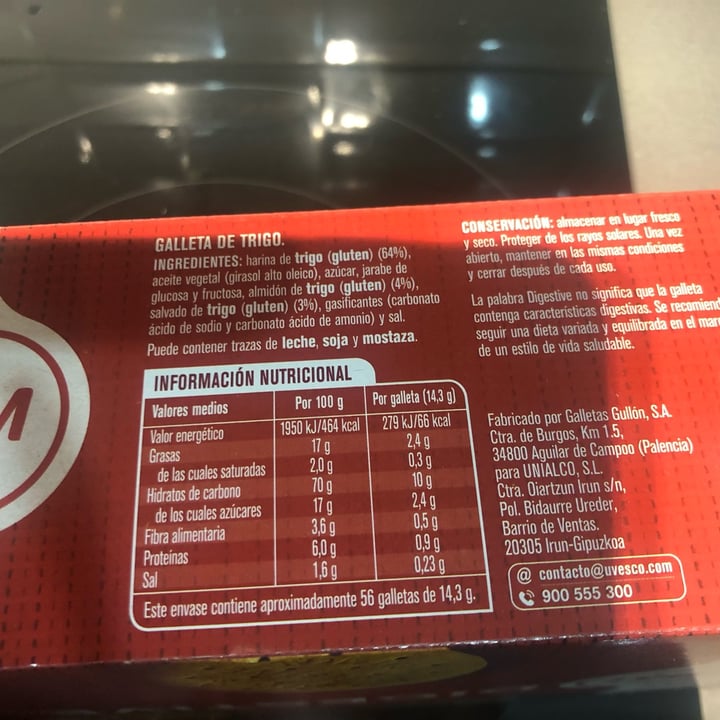 photo of BM Digestive galletas shared by @loula on  28 Apr 2024 - review