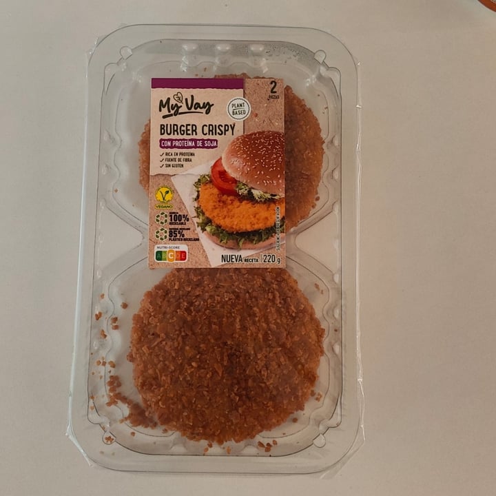 photo of My Vay (ALDI) Hamburguesa crujiente shared by @joxi on  07 Jul 2025 - review