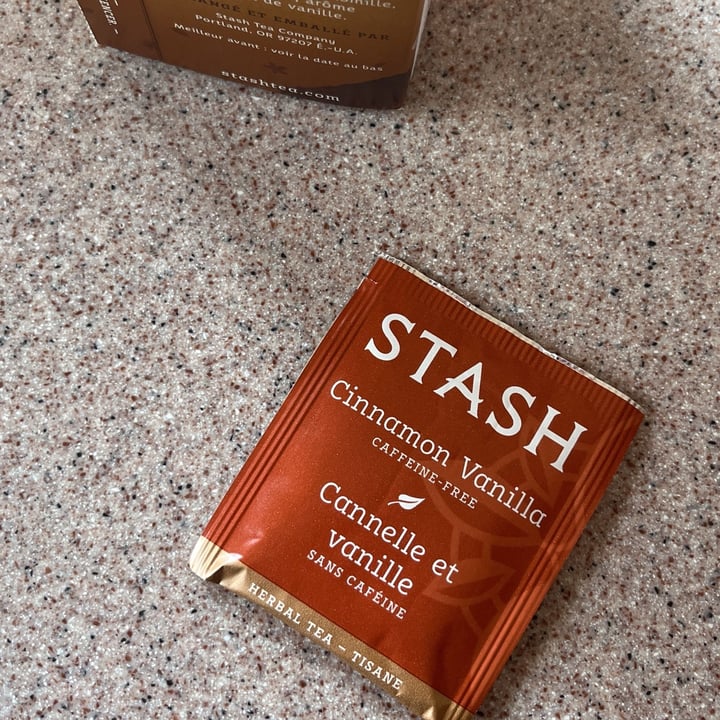 Stash Tea Company Cinnamon Vanilla Herbal Tea Review abillion