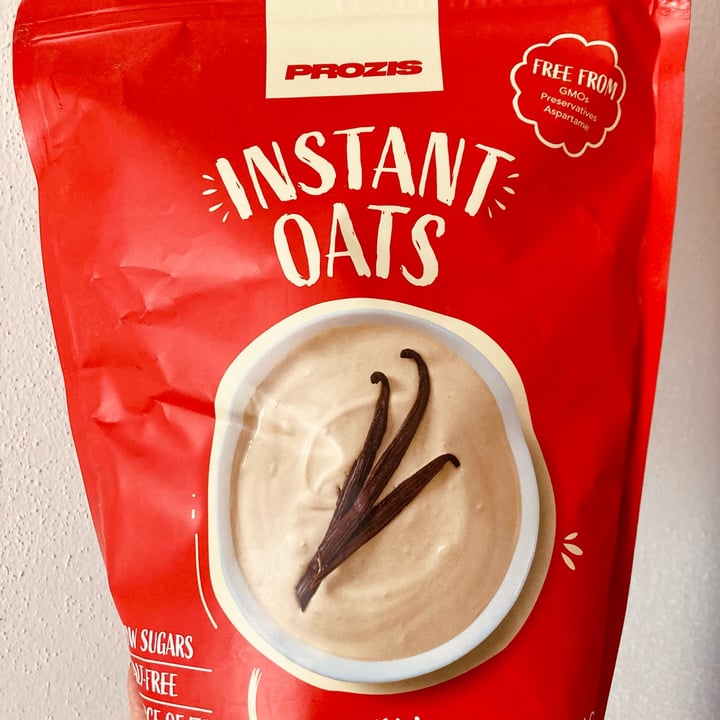 photo of Prozis Oats Instant Vanilla shared by @gattaviola on  04 Oct 2024 - review