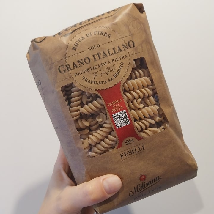 photo of La Molisana Fusilli Integrali N 28  shared by @veganvicky on  13 Sep 2023 - review