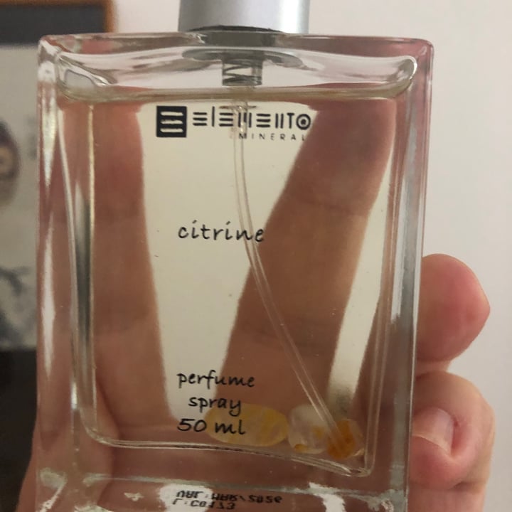 photo of Elemento mineral Perfume Elemento Mineral Citrine shared by @paolettabrun on  17 Oct 2023 - review
