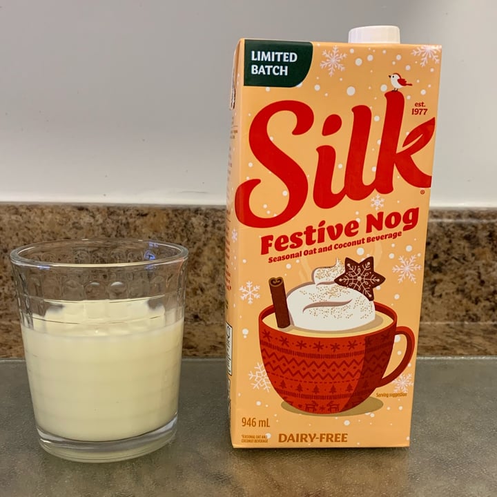 photo of Silk Dairy-Free Festive Nog shared by @louisg on  22 Dec 2023 - review