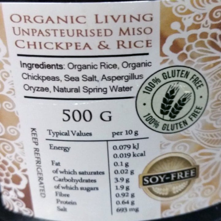 photo of Na’vi Organics Mi-so Chick Unpasteurised Living Miso shared by @ahimsalivingwellness on  15 May 2024 - review