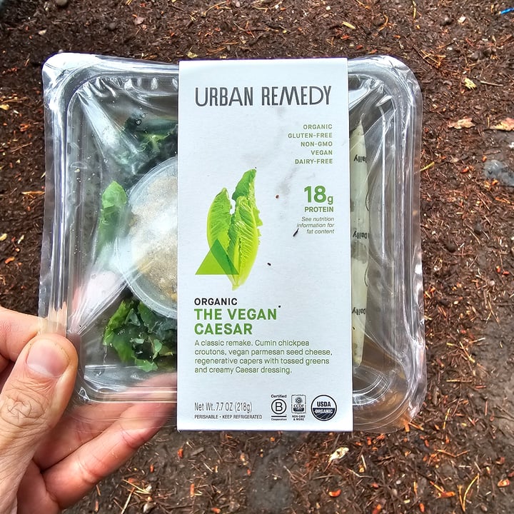 photo of Urban Remedy organic The vegan caesar salad shared by @mermont on  03 Oct 2024 - review