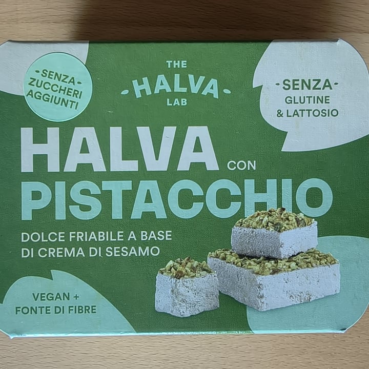photo of The Halva Lab Halva Pistacchio shared by @bruinichiara on  07 Jul 2025 - review