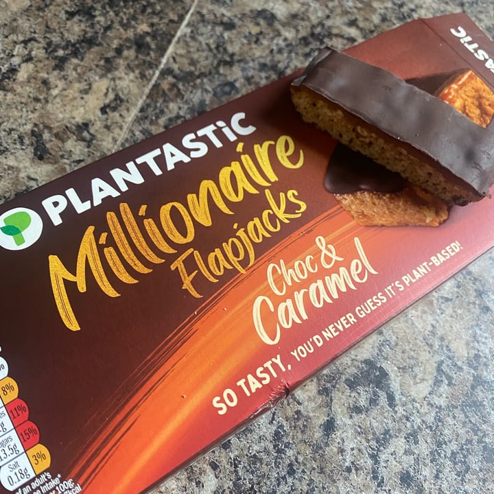 photo of Plantastic Millionaire Flapjacks shared by @meganthevegetable on  16 Sep 2023 - review