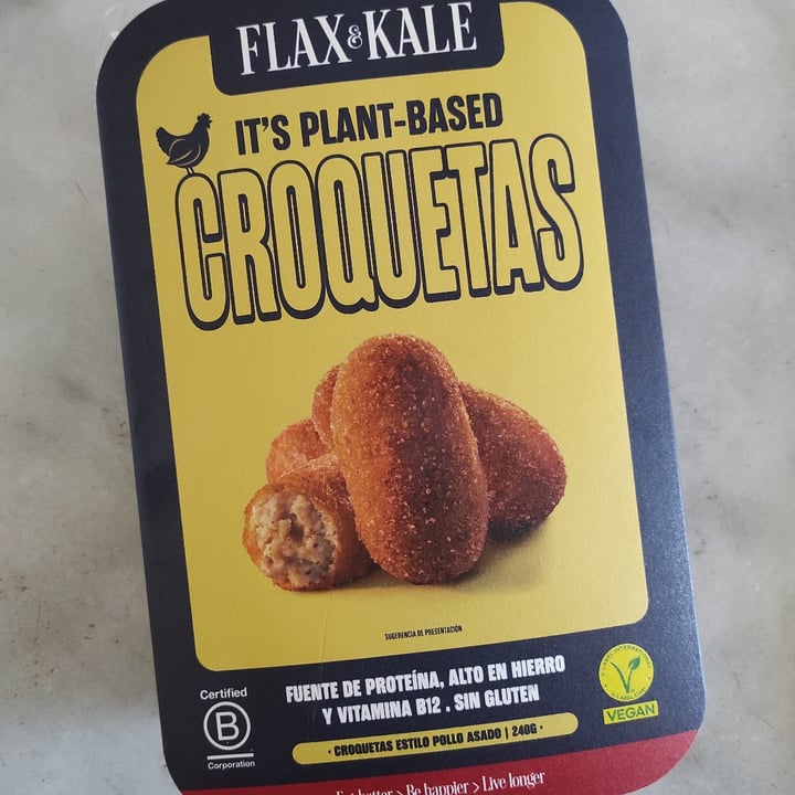 photo of Flax & Kale Croquetas shared by @veganhalley on  08 Dec 2023 - review