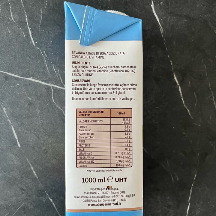 photo of Ogni giorno Soia Bevanda Vegetale shared by @fede27 on  26 Oct 2024 - review