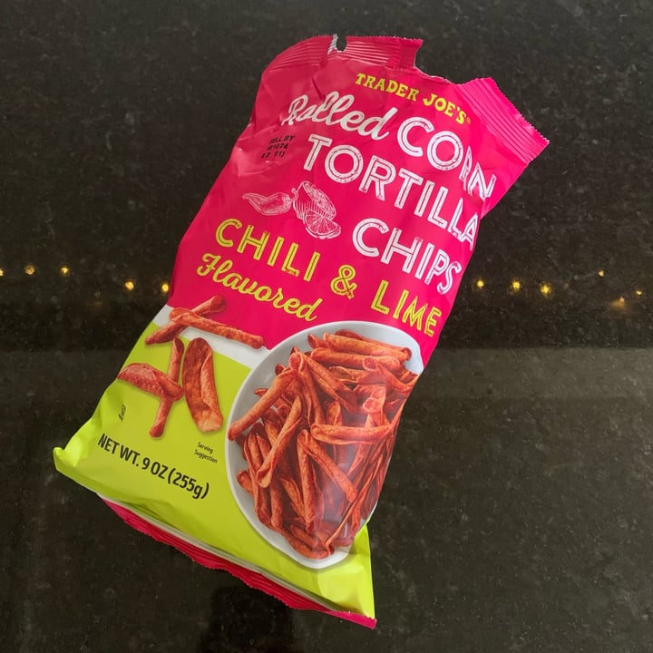 photo of Trader Joe's Corn Tortilla Chips Chili & Lime Flavored shared by @madib on  11 Mar 2024 - review