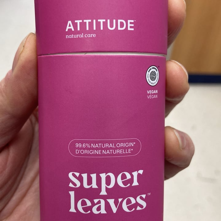 photo of ATTITUDE deodorant White tea leaves shared by @hungrywoman on  19 Mar 2024 - review