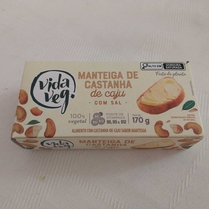 photo of Vida Veg Manteiga de Castanha de Caju shared by @deborahfln on  27 Sep 2023 - review