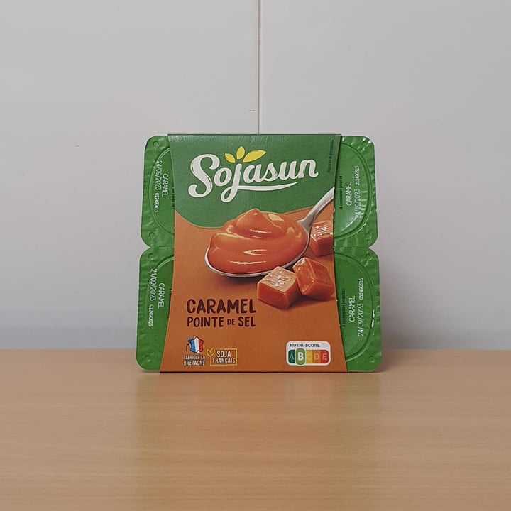 photo of Sojasun Dessert caramel pointe de sel shared by @fivefeetvegan on  19 Sep 2023 - review