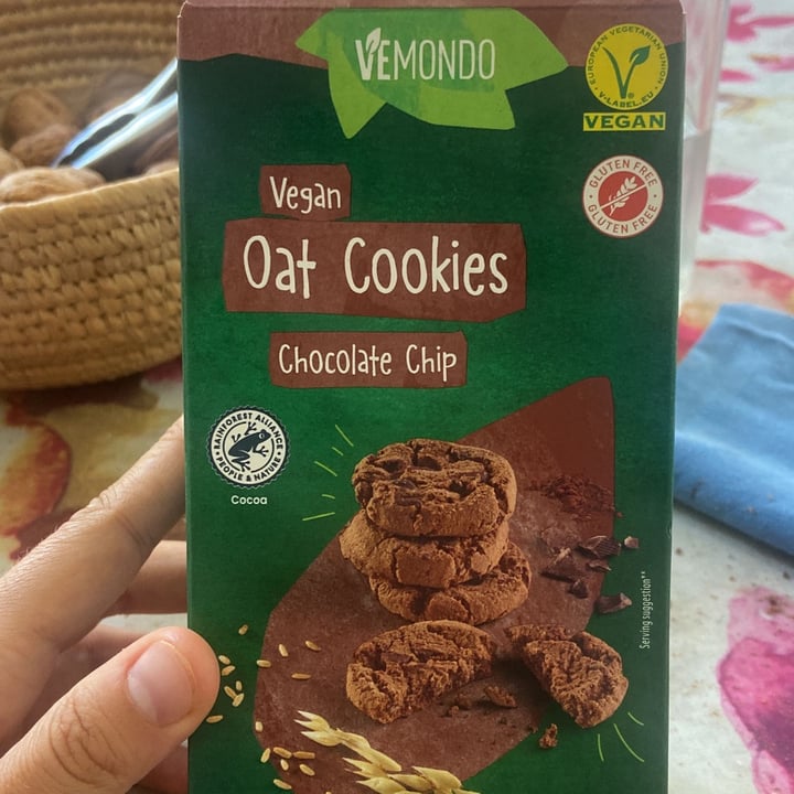 photo of Vemondo vegan oat cookies chocolate shared by @lidianani on  08 Sep 2023 - review