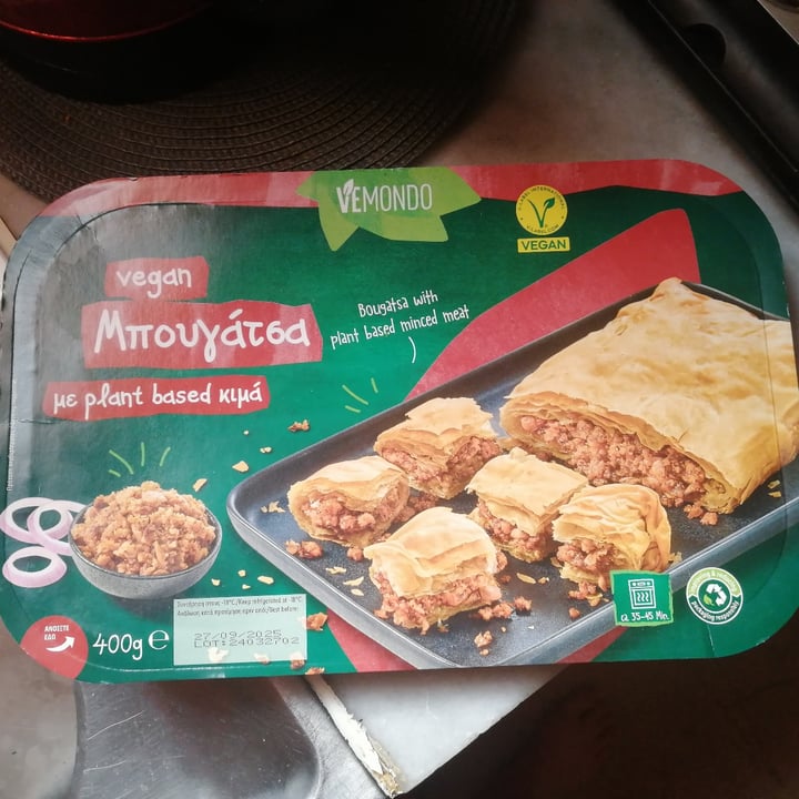 photo of Vemondo Bougatsa With Plant Based Minced Meat shared by @natasarckr on  07 May 2024 - review