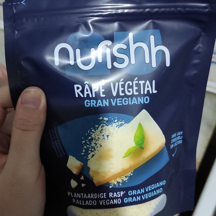 photo of Nurishh queso rallado shared by @veganhalley on  01 Dec 2023 - review