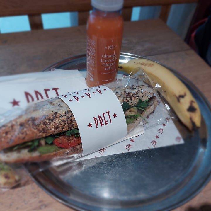 photo of Pret A Manger Sandwich Vegan shared by @pucky on  20 Apr 2024 - review
