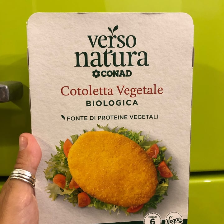 photo of Conad Verso Natura Cotoletta Vegetale shared by @parentesigraffa on  23 Sep 2023 - review