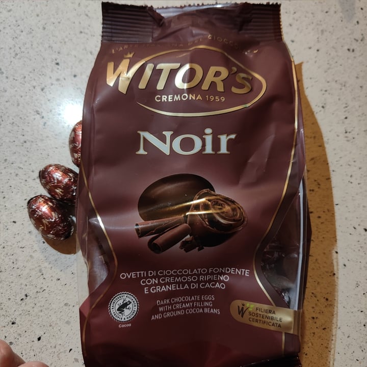 photo of Witor’s Cioccolatini fondenti con crema e grandella di cacao shared by @gilazza on  02 Apr 2024 - review