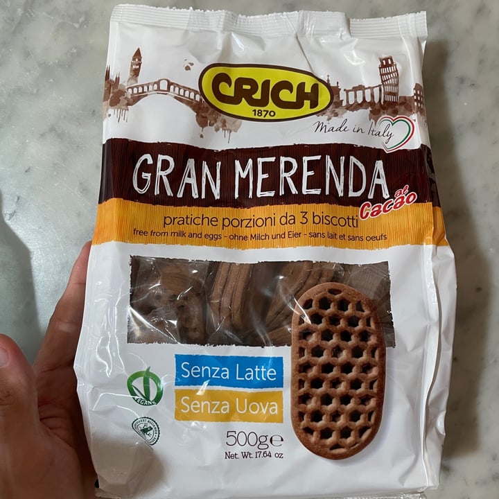 photo of Crich Costarica Al Cacao shared by @dariovegan on  20 Aug 2023 - review