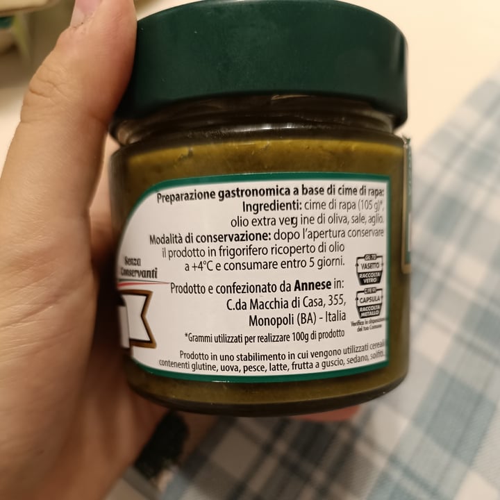 photo of Annese Pesto di Cime di Rapa shared by @laicasarde on  26 May 2024 - review