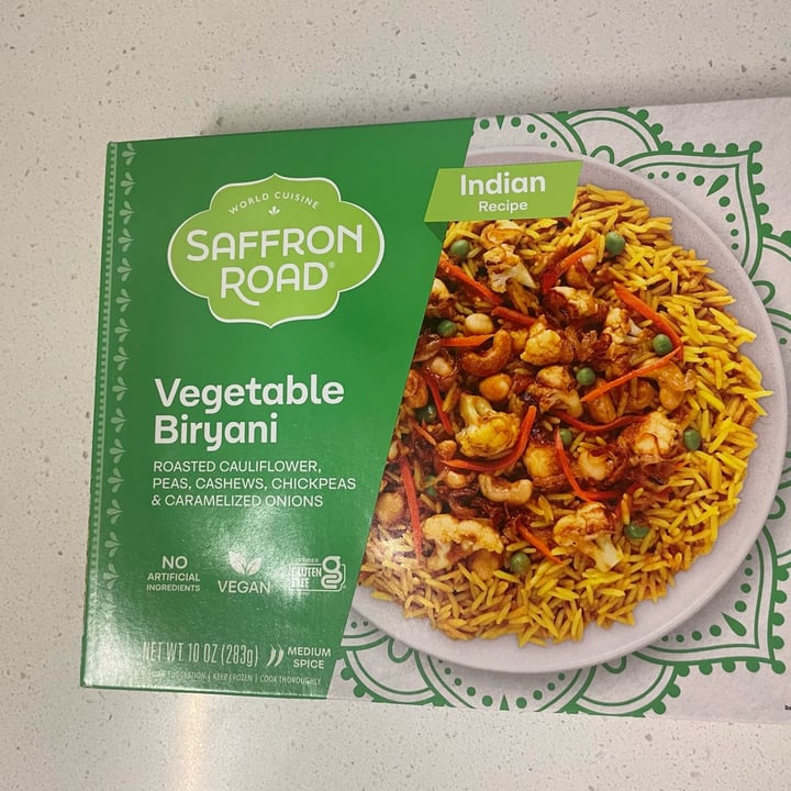 photo of Saffron Road Vegetable Biryani shared by @santo-vegano on  10 Jul 2025 - review