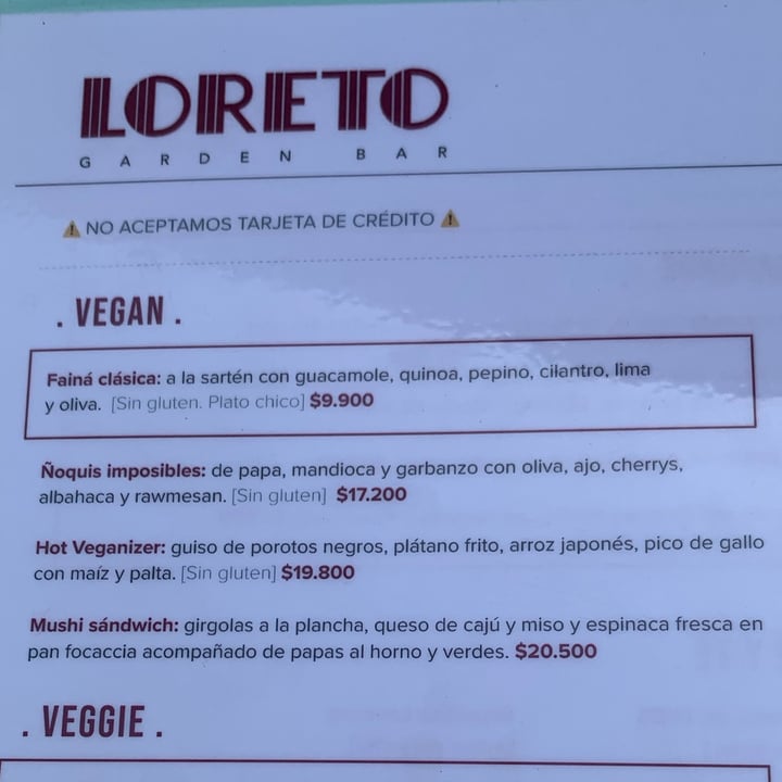 photo of Loreto Garden Bar Mushi sándwich shared by @sechague on  26 Aug 2025 - review