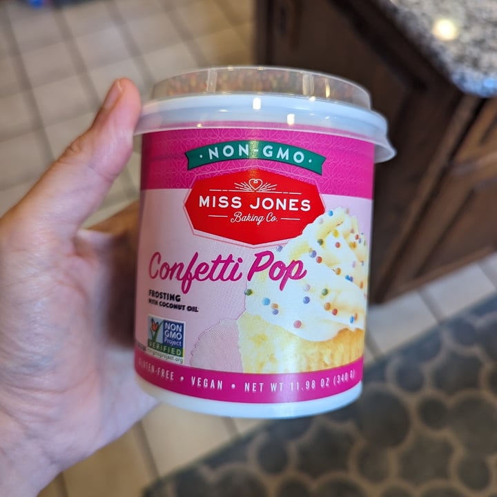 photo of Miss Jones Baking Co Confetti Pop Frosting shared by @kristig on  15 Apr 2024 - review