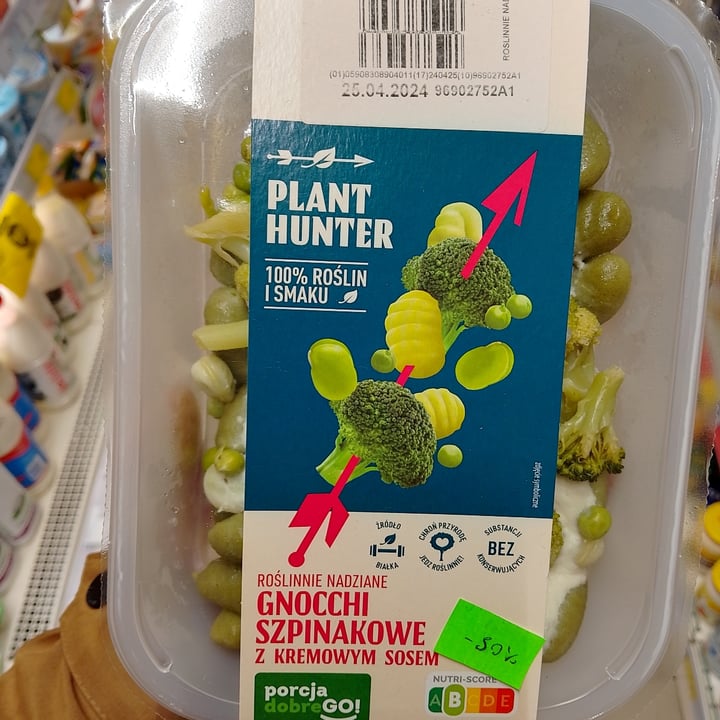 photo of Plant hunter Gnocchi szpinakowe z kremowym sosem shared by @ministerstwofalafela on  28 Apr 2024 - review