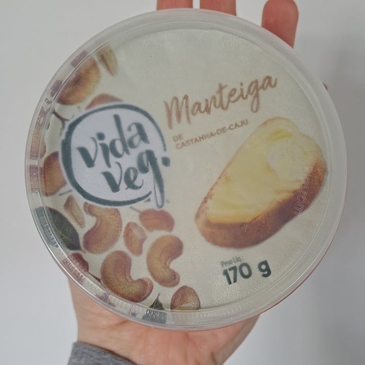 photo of Vida Veg Manteiga de castanha de caju shared by @aranvegan on  28 Sep 2023 - review