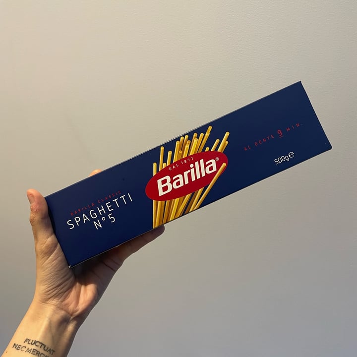 photo of Barilla barilla classic spaghetti n° 5 shared by @inesbensadok on  03 Apr 2024 - review