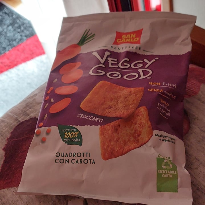 photo of San Carlo veggy good quadrotti con carote shared by @veggyisa on  31 Aug 2023 - review