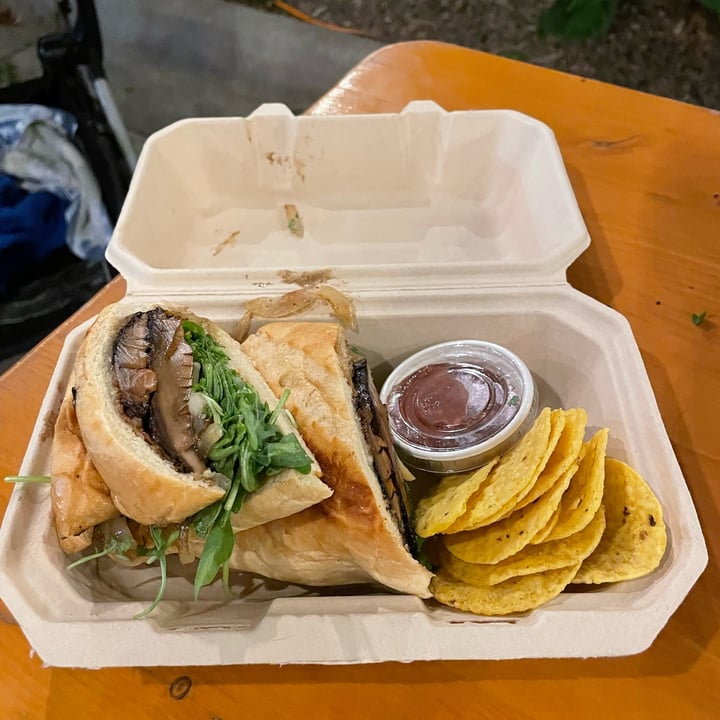 Grateful Planet Food Truck Portabella Mushroom Sandwich Review Abillion