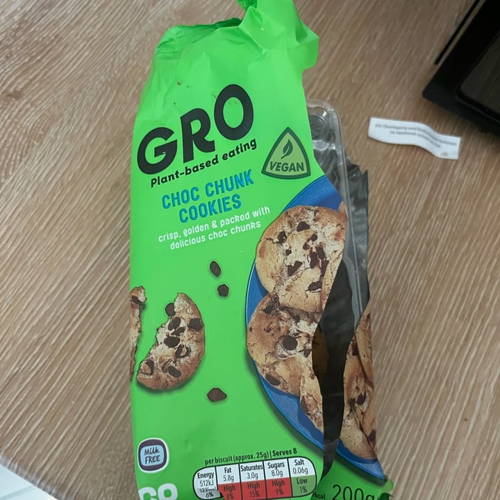 photo of GRO Choc Chunk Cookies shared by @twiggyzombie on  03 Apr 2024 - review