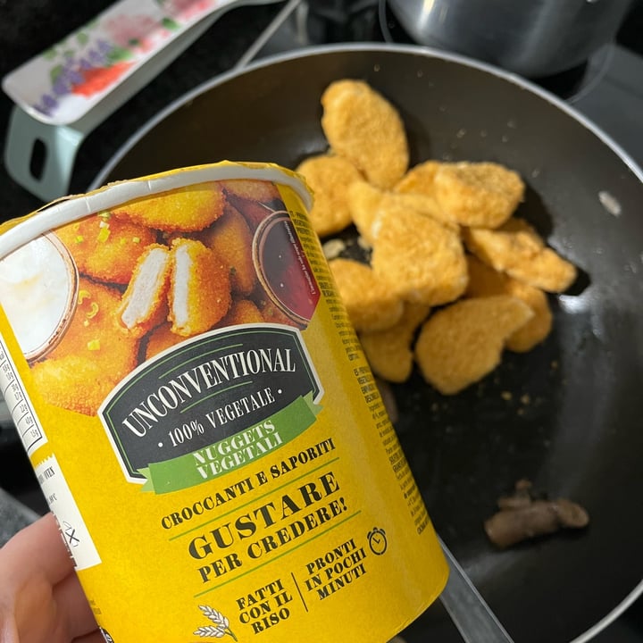 photo of Unconventional Nuggets Vegetali shared by @charlotteauxfraises on  30 Apr 2024 - review