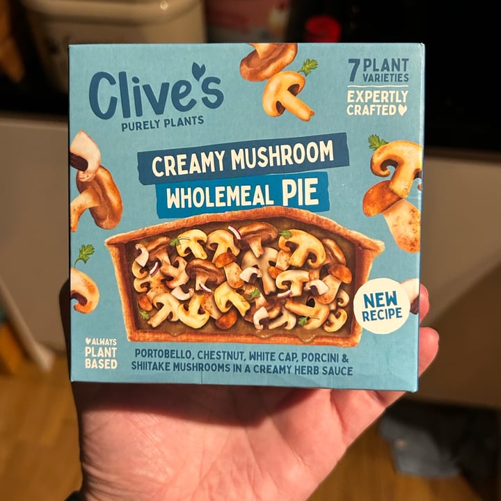 photo of Clive’s creamy mushroom pie shared by @beckyturner on  10 Sep 2025 - review