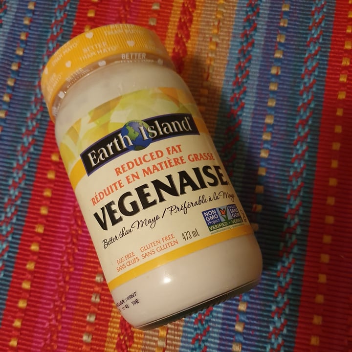 photo of Earth Island Reduced fat vegenaise shared by @paniwilson on  28 Apr 2024 - review
