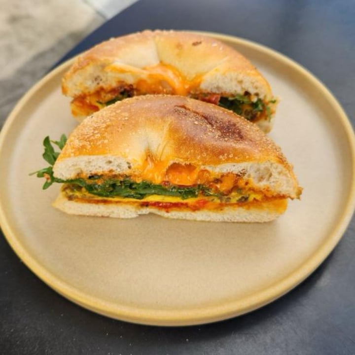 photo of Communal Coffee Plant Based Frittata breakfast sandwich shared by @yumi on  04 Mar 2024 - review