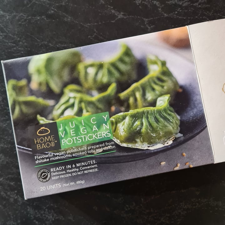 photo of Home Bao Juicy vegan potstickers shared by @veronicagroen on  25 Sep 2024 - review