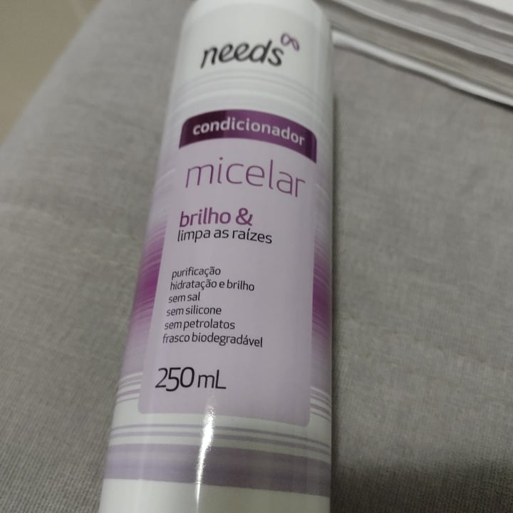 photo of Needs condicionador Micelar shared by @iravegan on  12 Oct 2023 - review