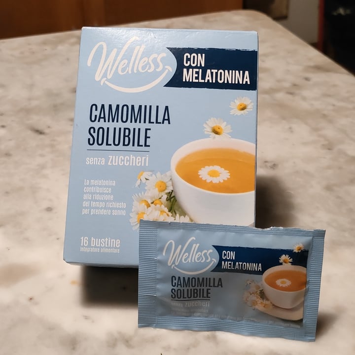 photo of Welless camomilla solubile con melatonina shared by @lauralettini on  16 Sep 2023 - review