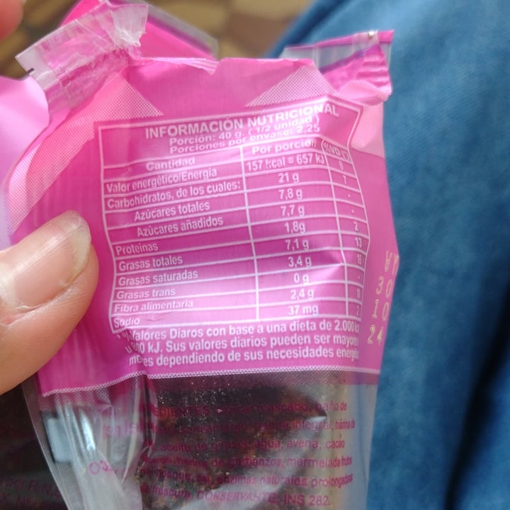 photo of Brownie del Rey Brownie Con Frutos Rojos shared by @malenita on  24 Sep 2024 - review
