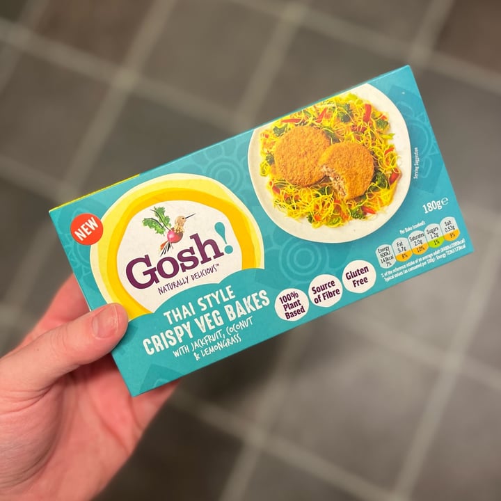 photo of Gosh! Thai Style Crispy Veg Bakes shared by @miekeatsvegan on  18 Jan 2024 - review
